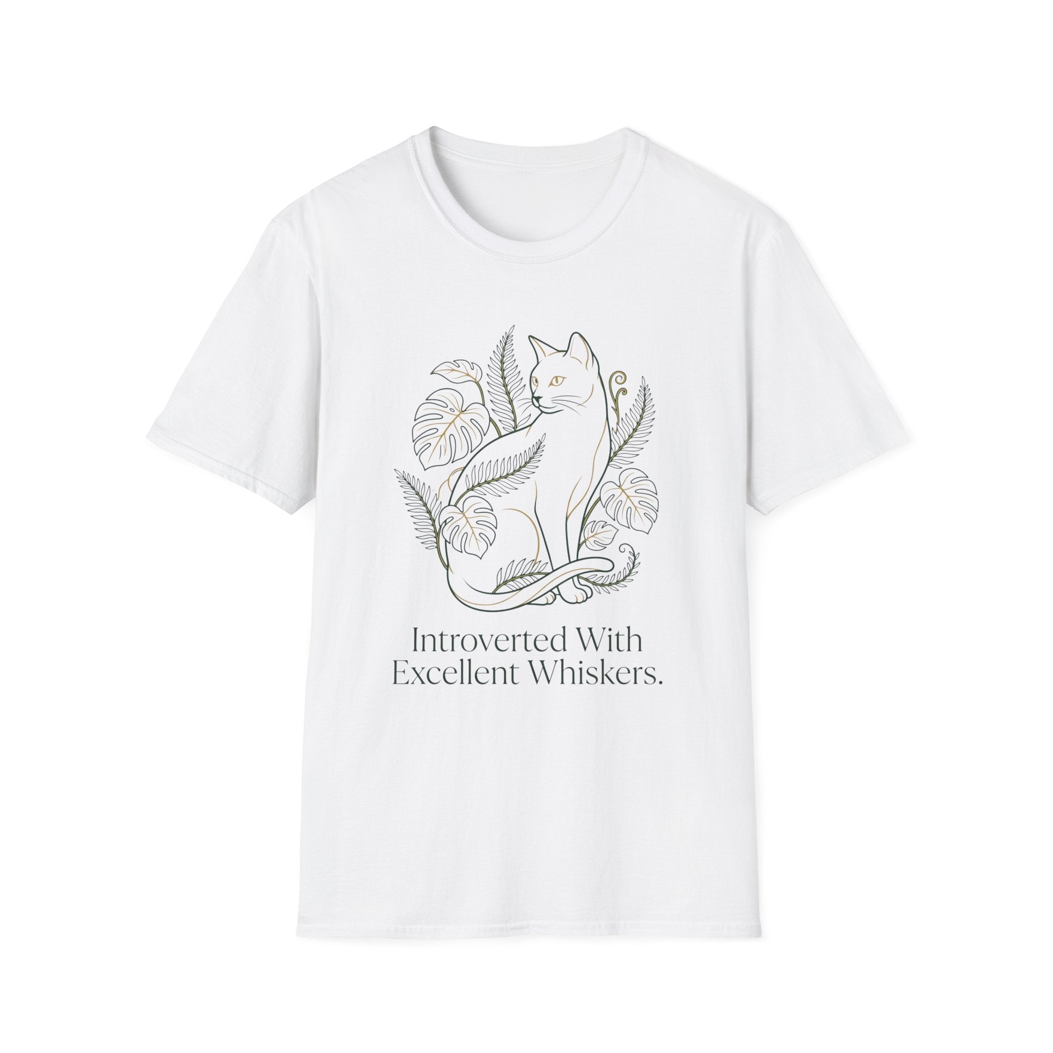 Introverted With Excellent Whiskers T-Shirt