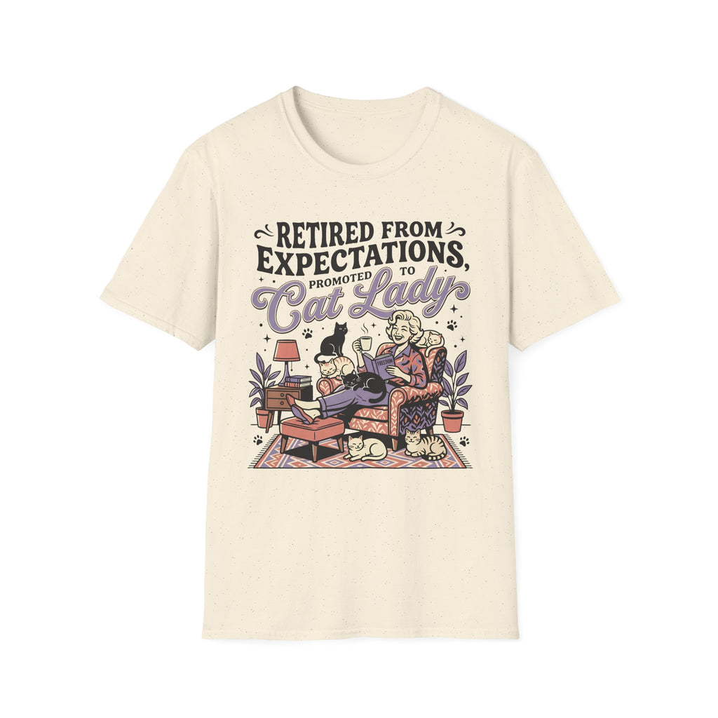 Promoted To Cat Lady T-Shirt