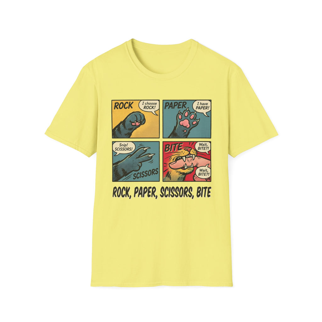 Rock Paper Scissors Bite T-Shirt