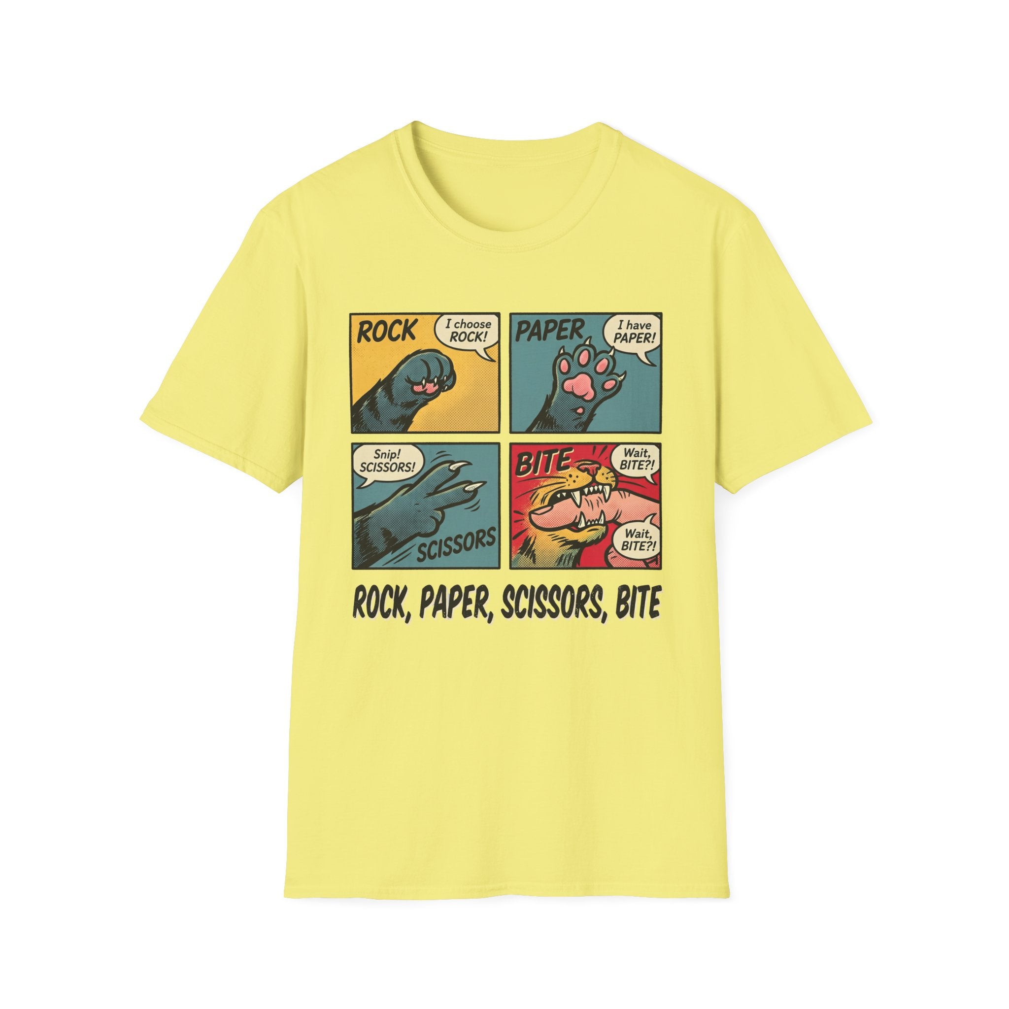 Rock Paper Scissors Bite T-Shirt