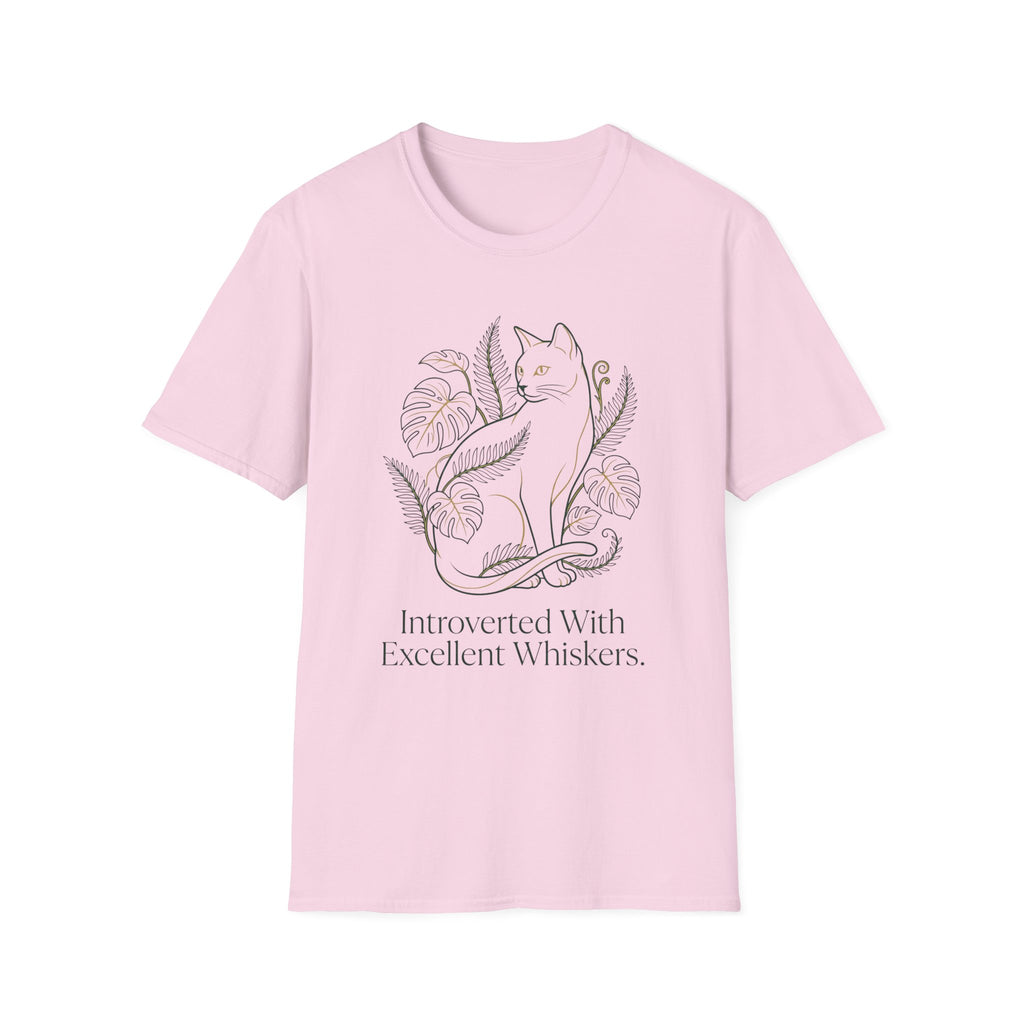 Introverted With Excellent Whiskers T-Shirt