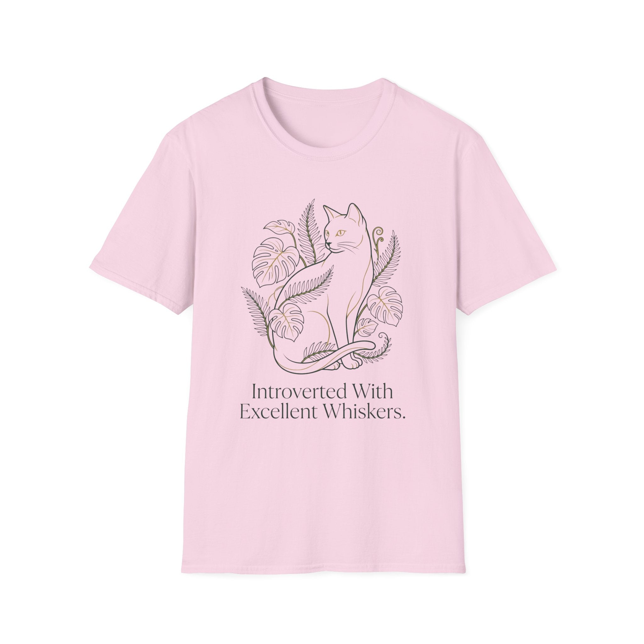 Introverted With Excellent Whiskers T-Shirt