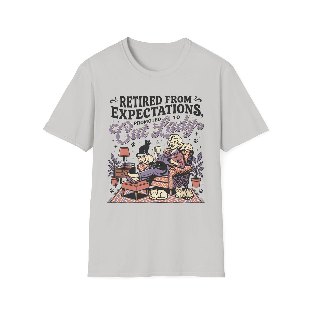 Promoted To Cat Lady T-Shirt