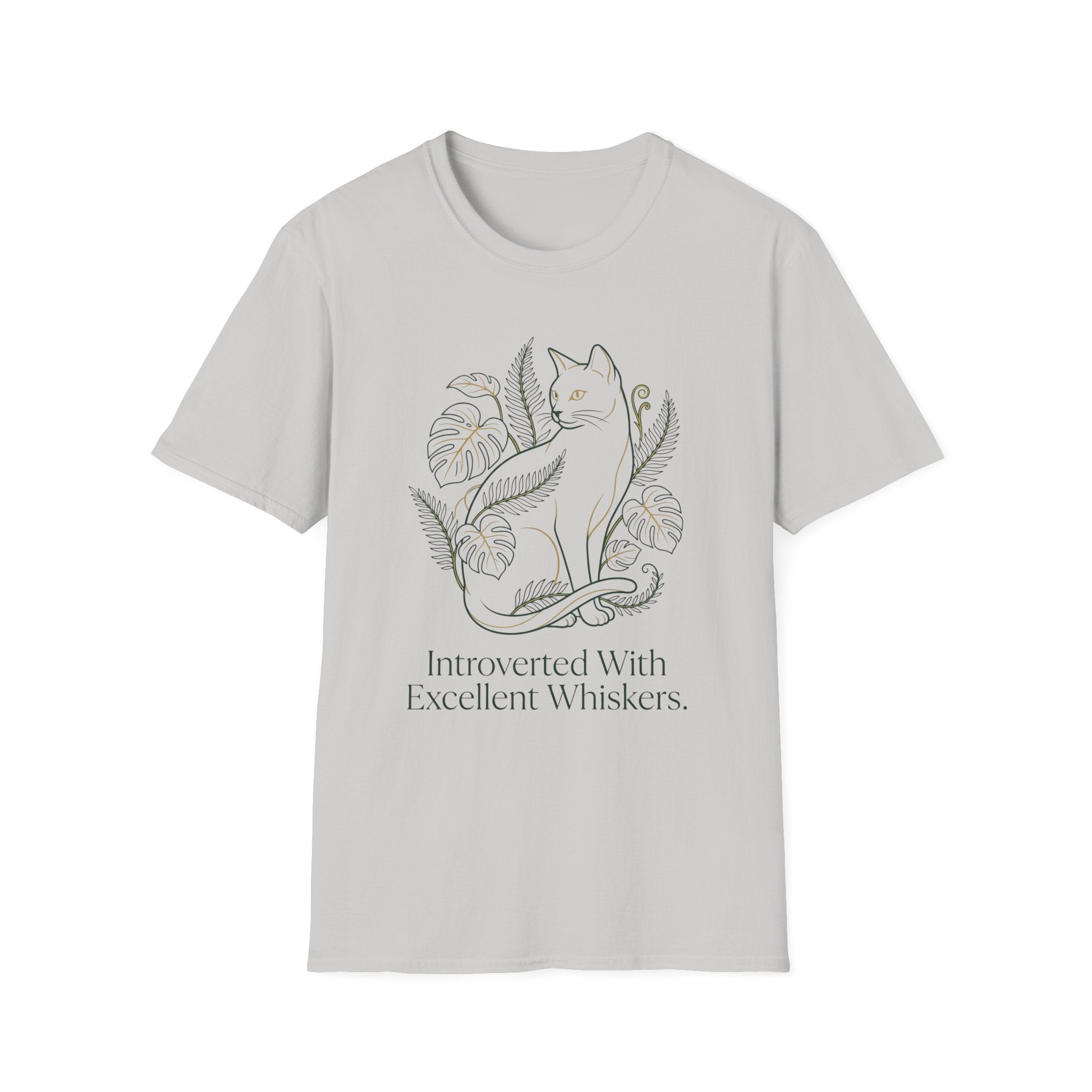 Introverted With Excellent Whiskers T-Shirt