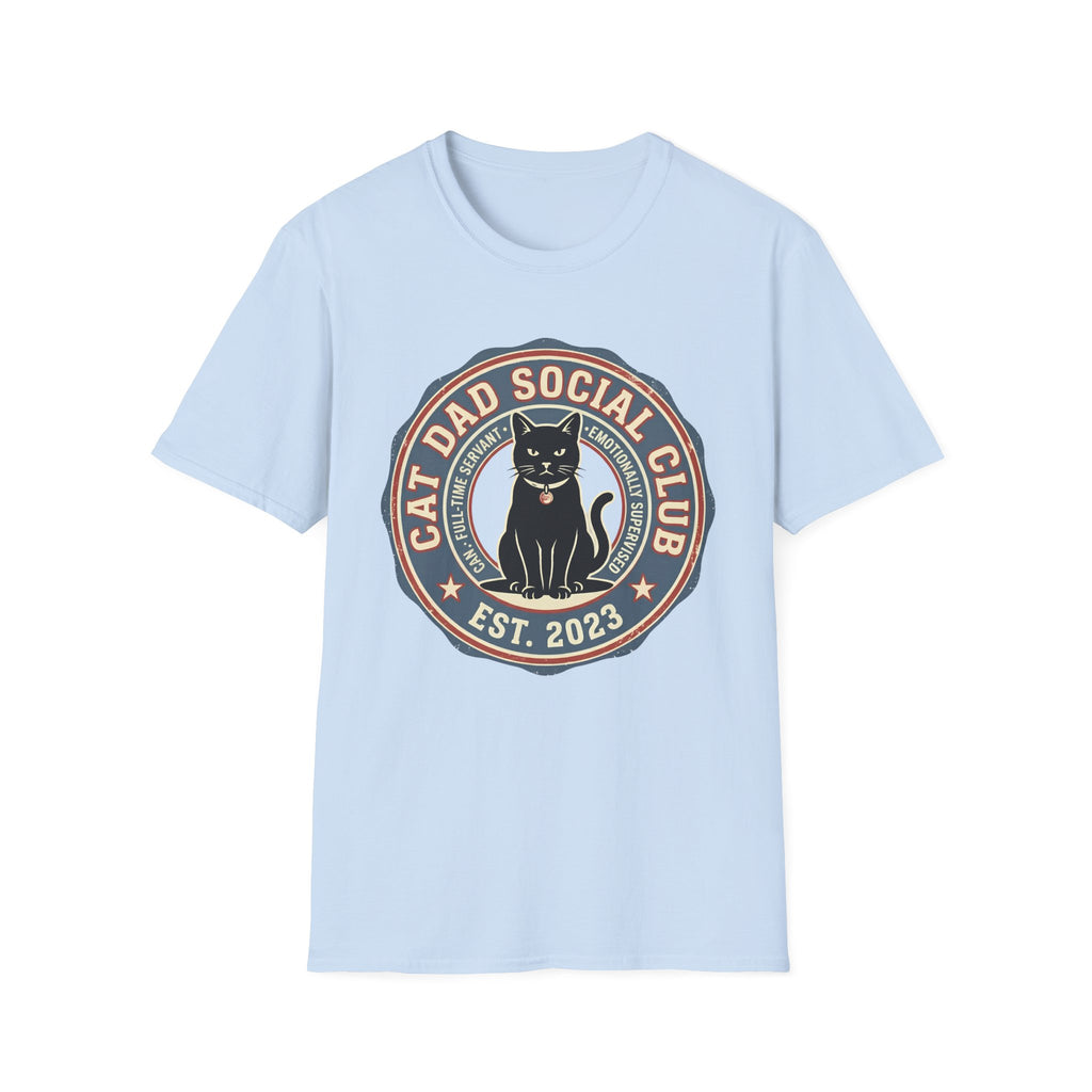 Cat Dad Social Club T-Shirt
