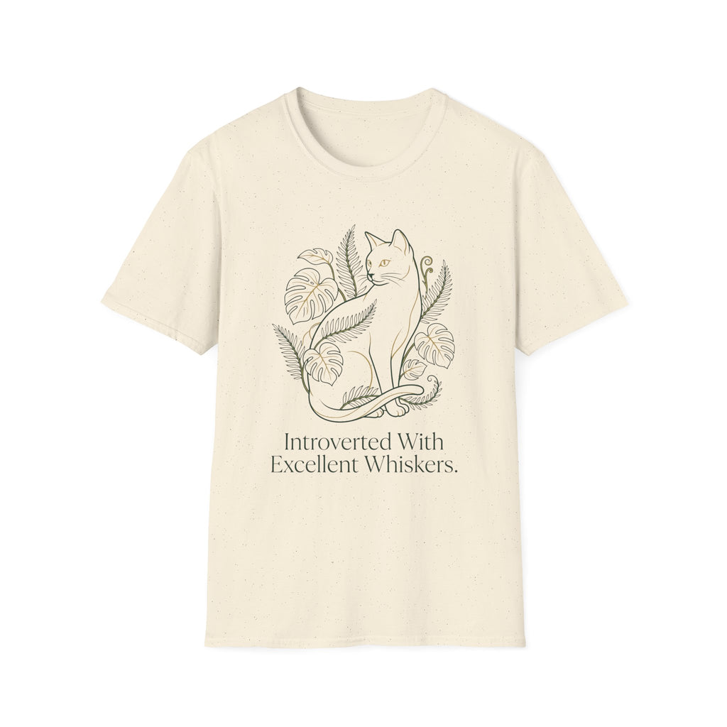 Introverted With Excellent Whiskers T-Shirt