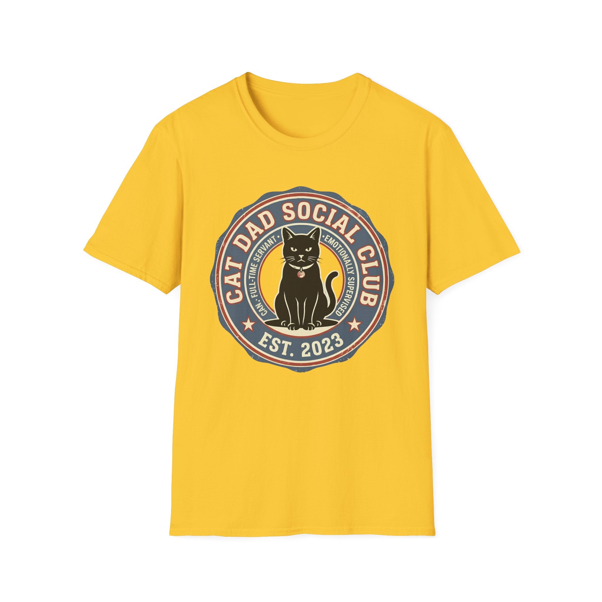 Cat Dad Social Club T-Shirt