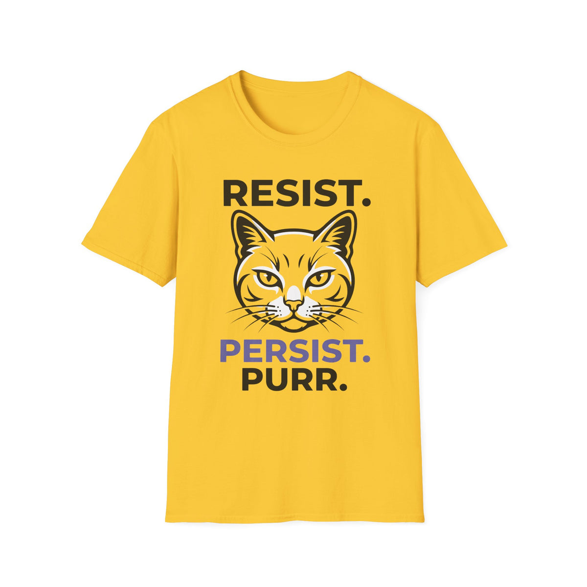 Resist. Persist. Purr. T-Shirt