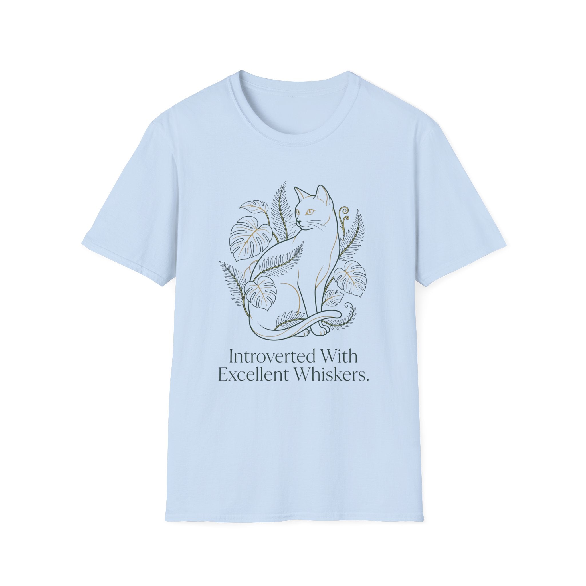 Introverted With Excellent Whiskers T-Shirt