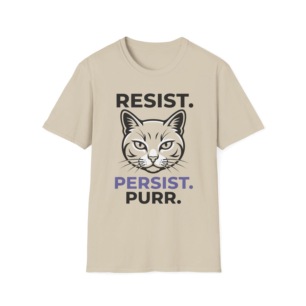 Resist. Persist. Purr. T-Shirt