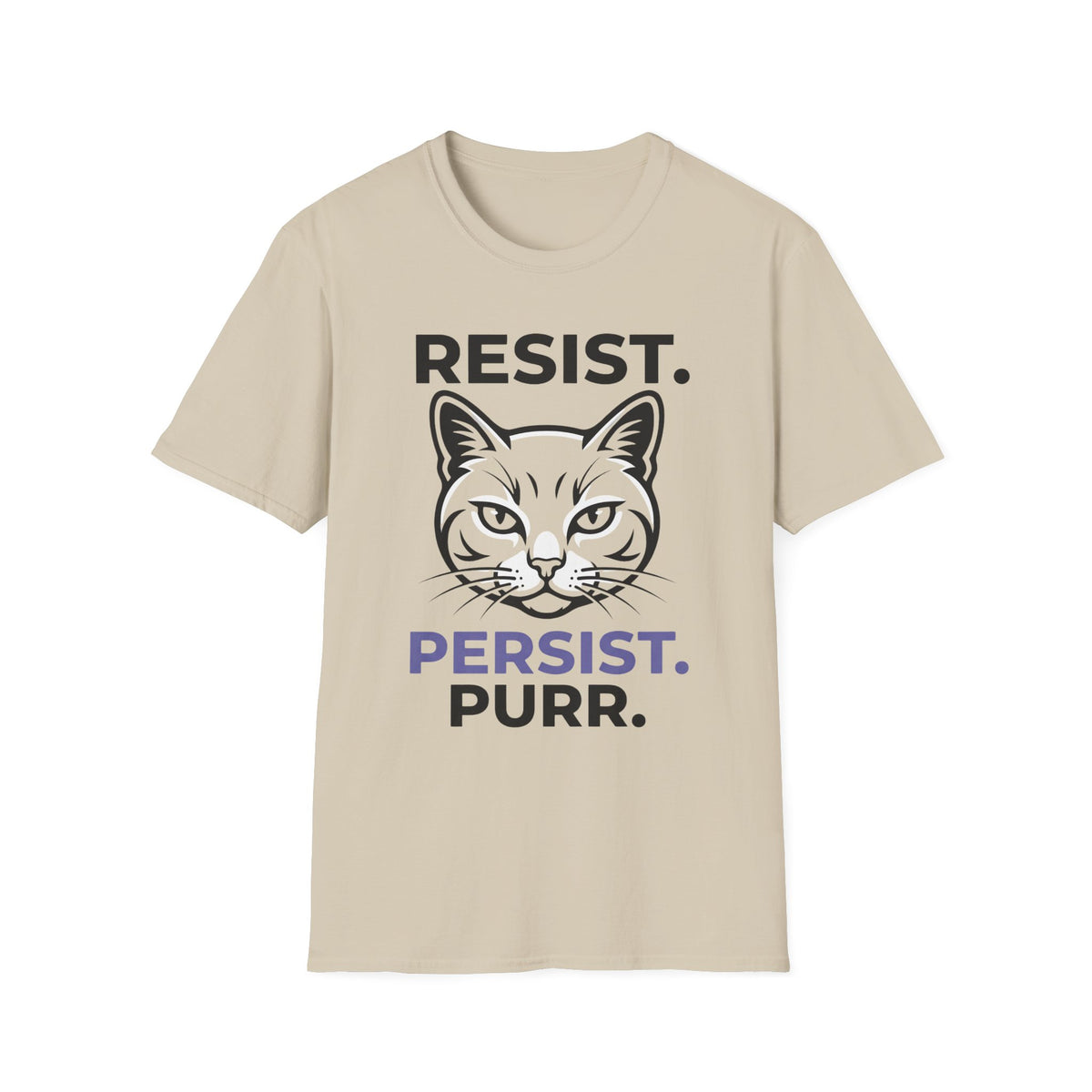 Resist. Persist. Purr. T-Shirt