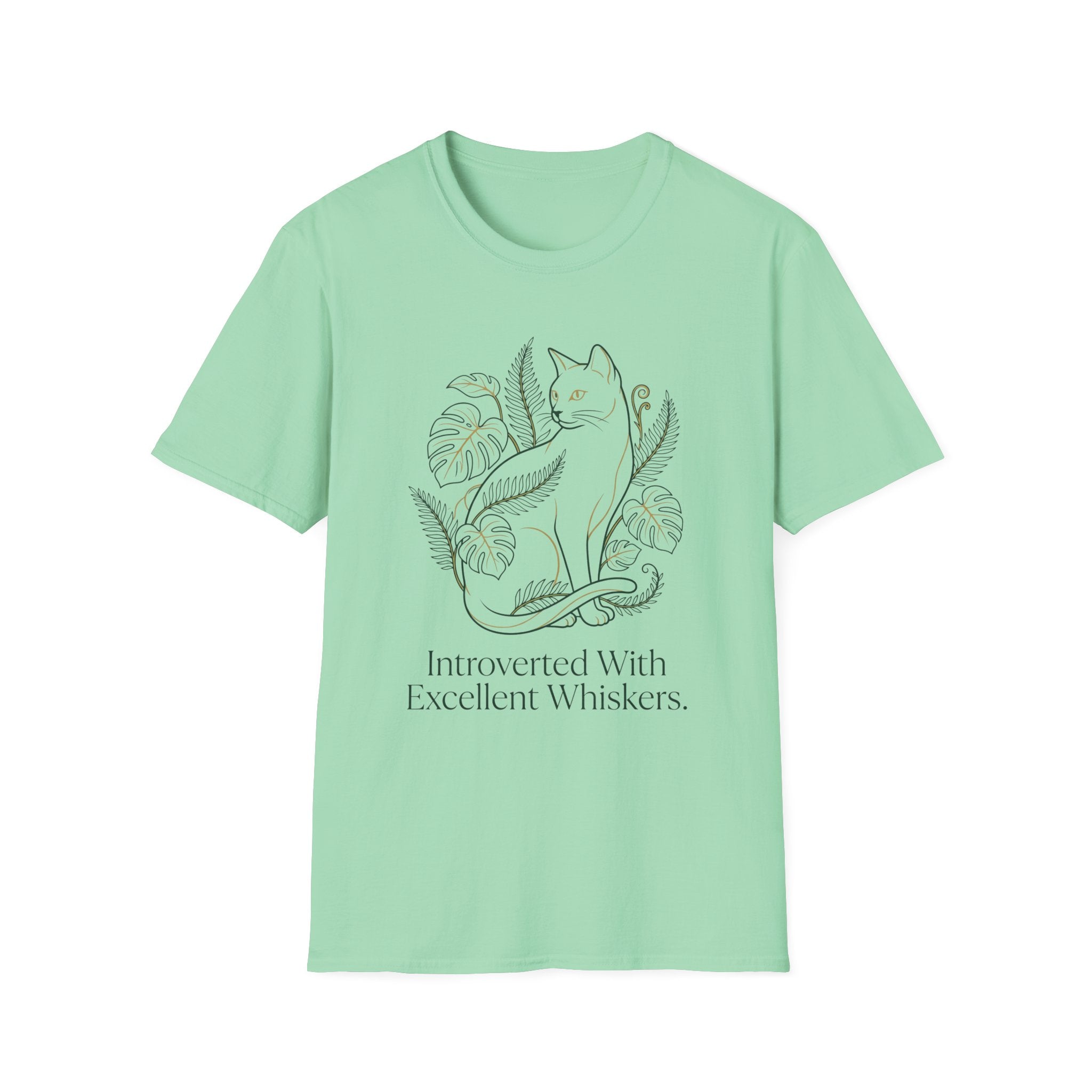 Introverted With Excellent Whiskers T-Shirt