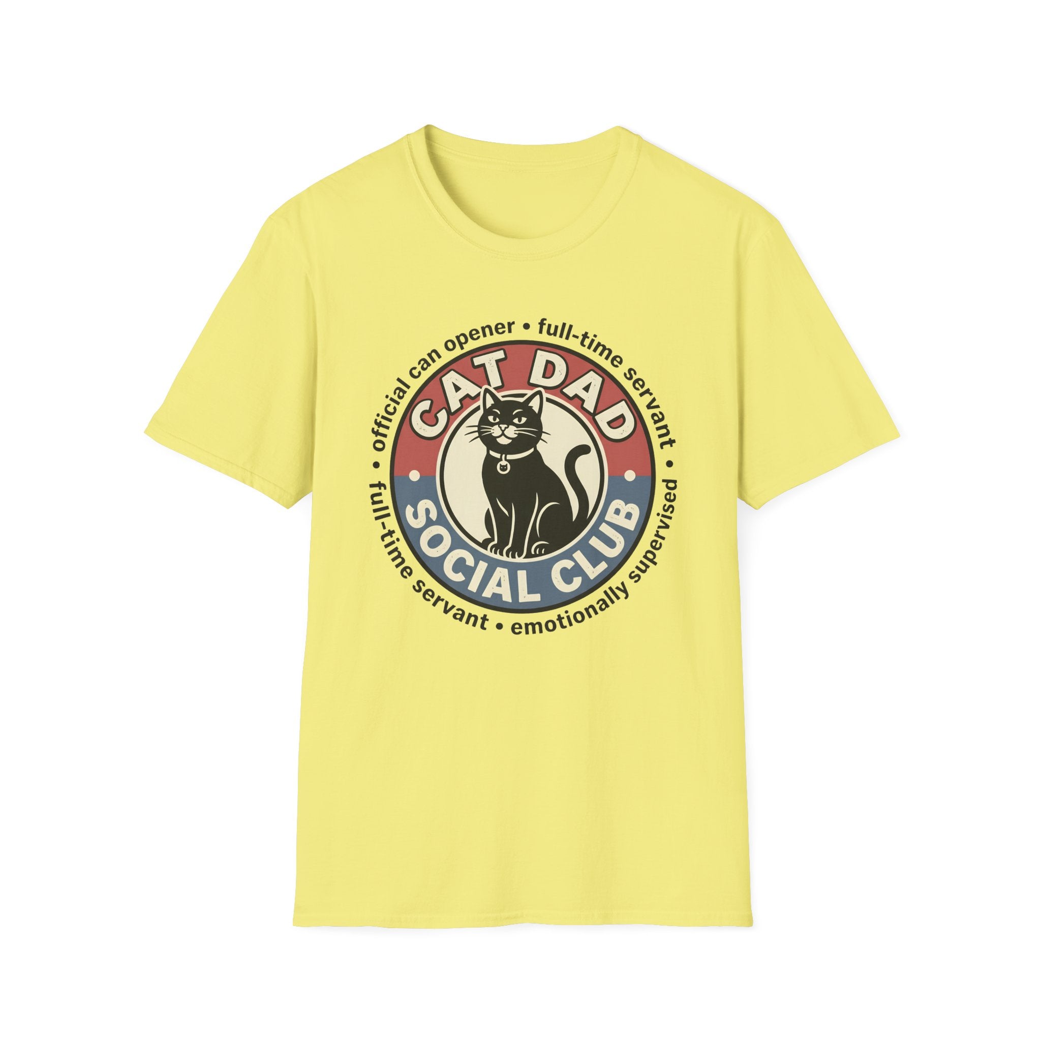 Cat Dad Social Club T-Shirt