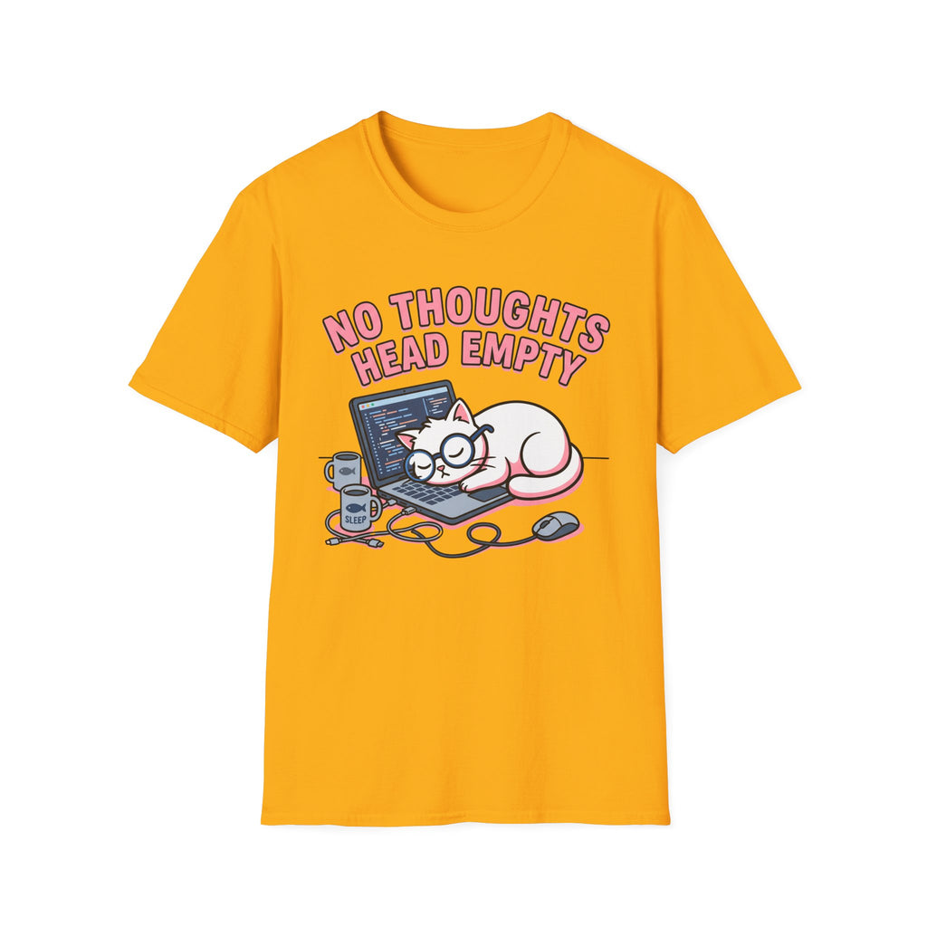 No Thoughts Head Empty T-Shirt
