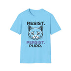 Resist. Persist. Purr. T-Shirt