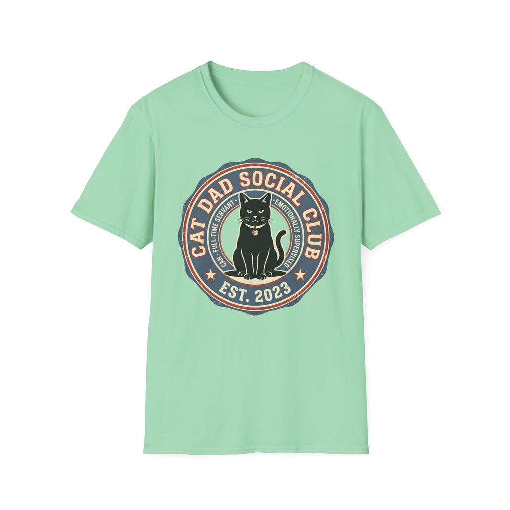 Cat Dad Social Club T-Shirt