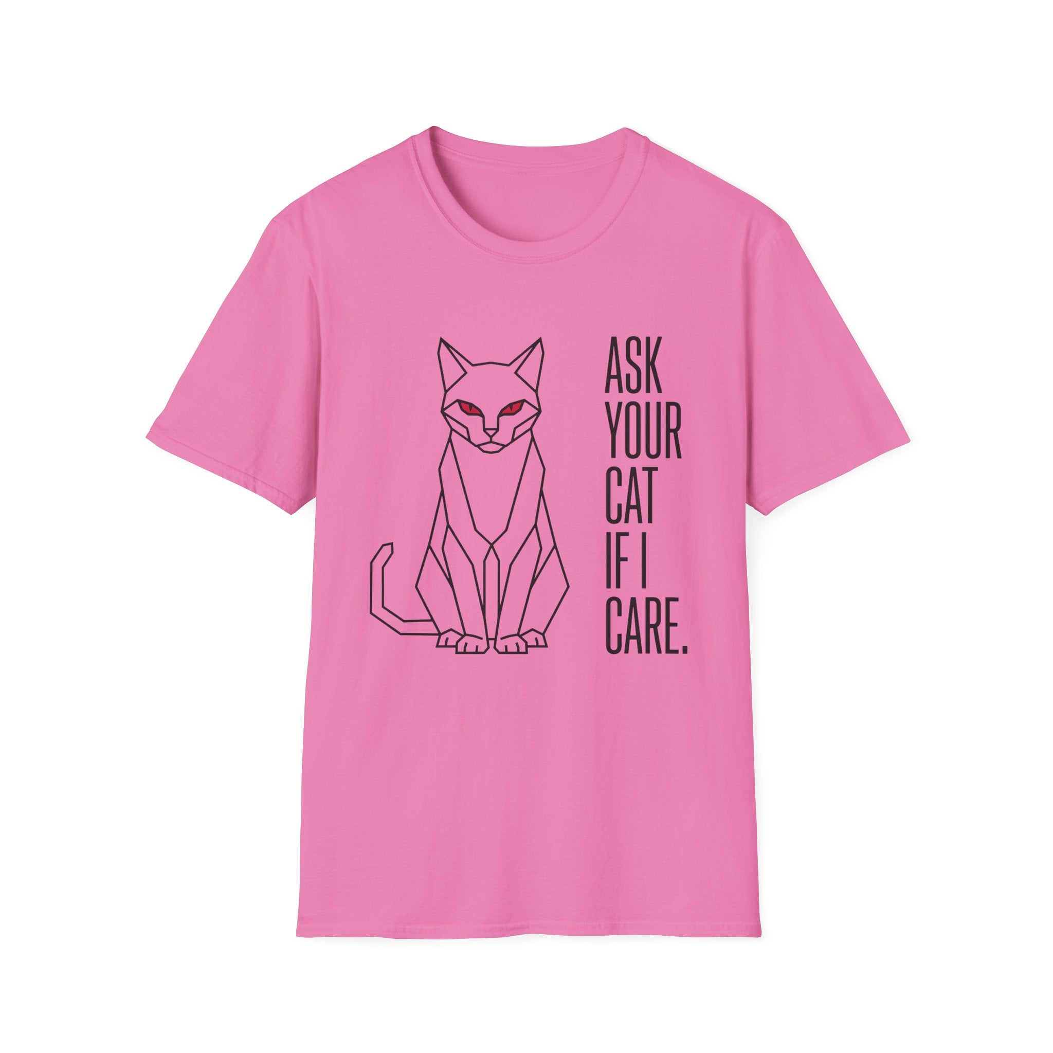 Ask Your Cat if I Care T-Shirt