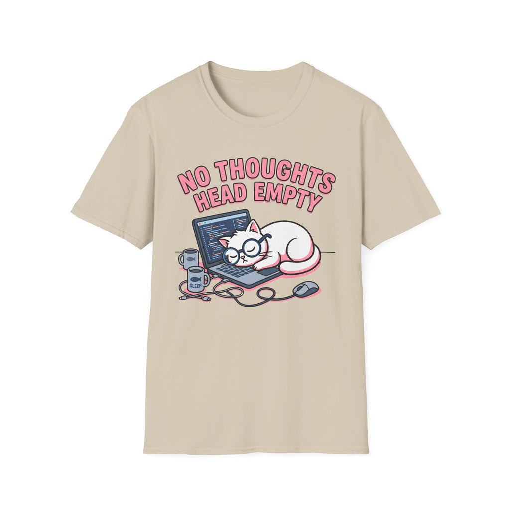 No Thoughts Head Empty T-Shirt