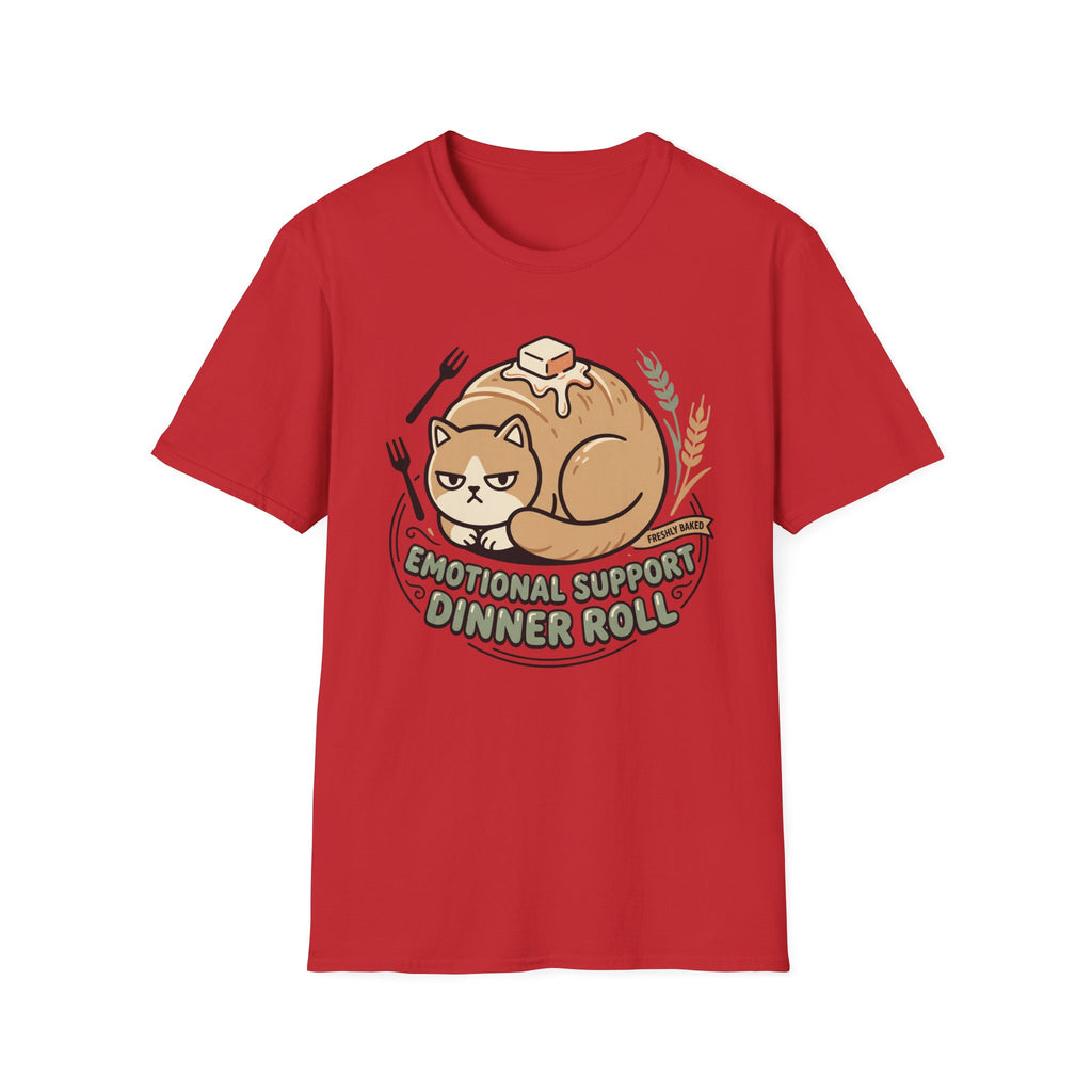 Emotional Support Dinner Roll T-Shirt