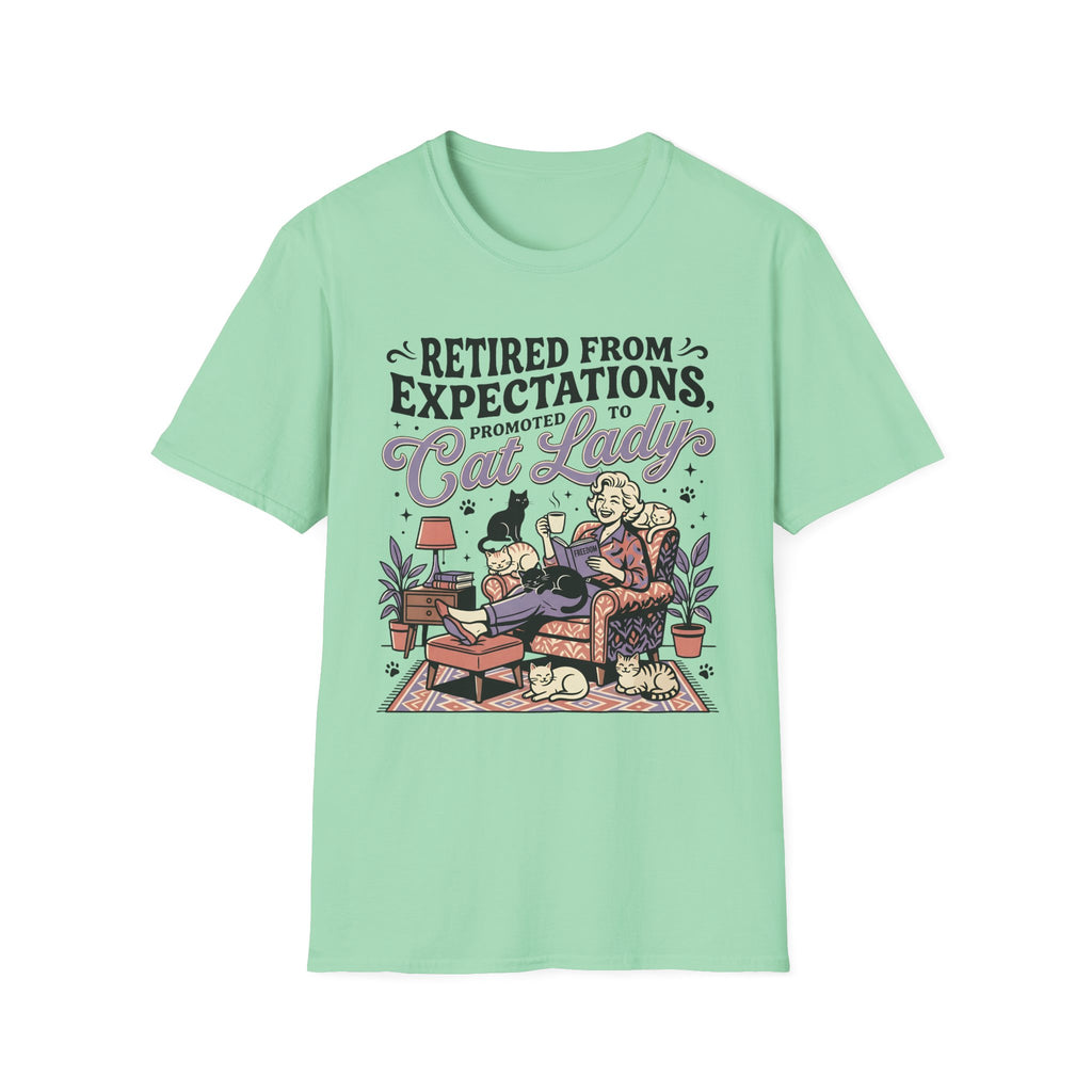 Promoted To Cat Lady T-Shirt