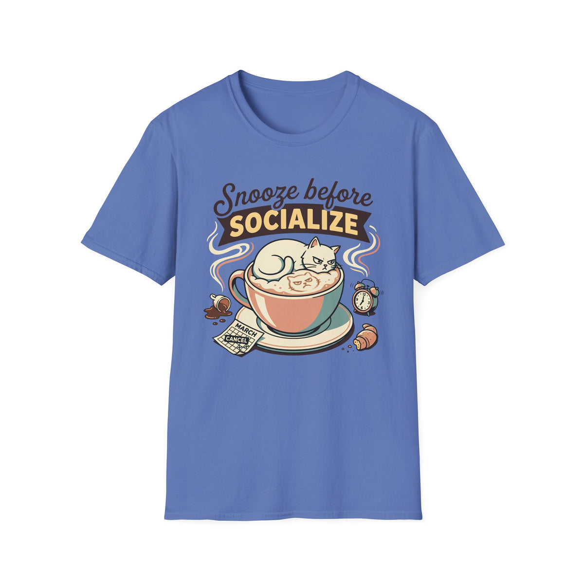 Snooze Before Socialize T-Shirt