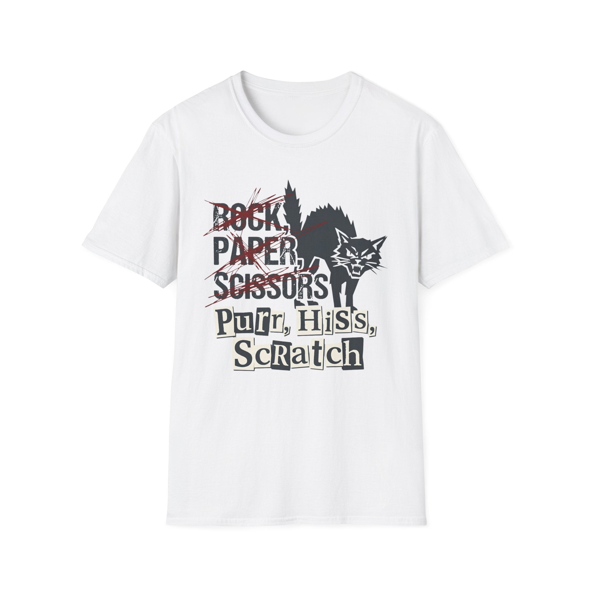 Purr Hiss Scratch T-Shirt
