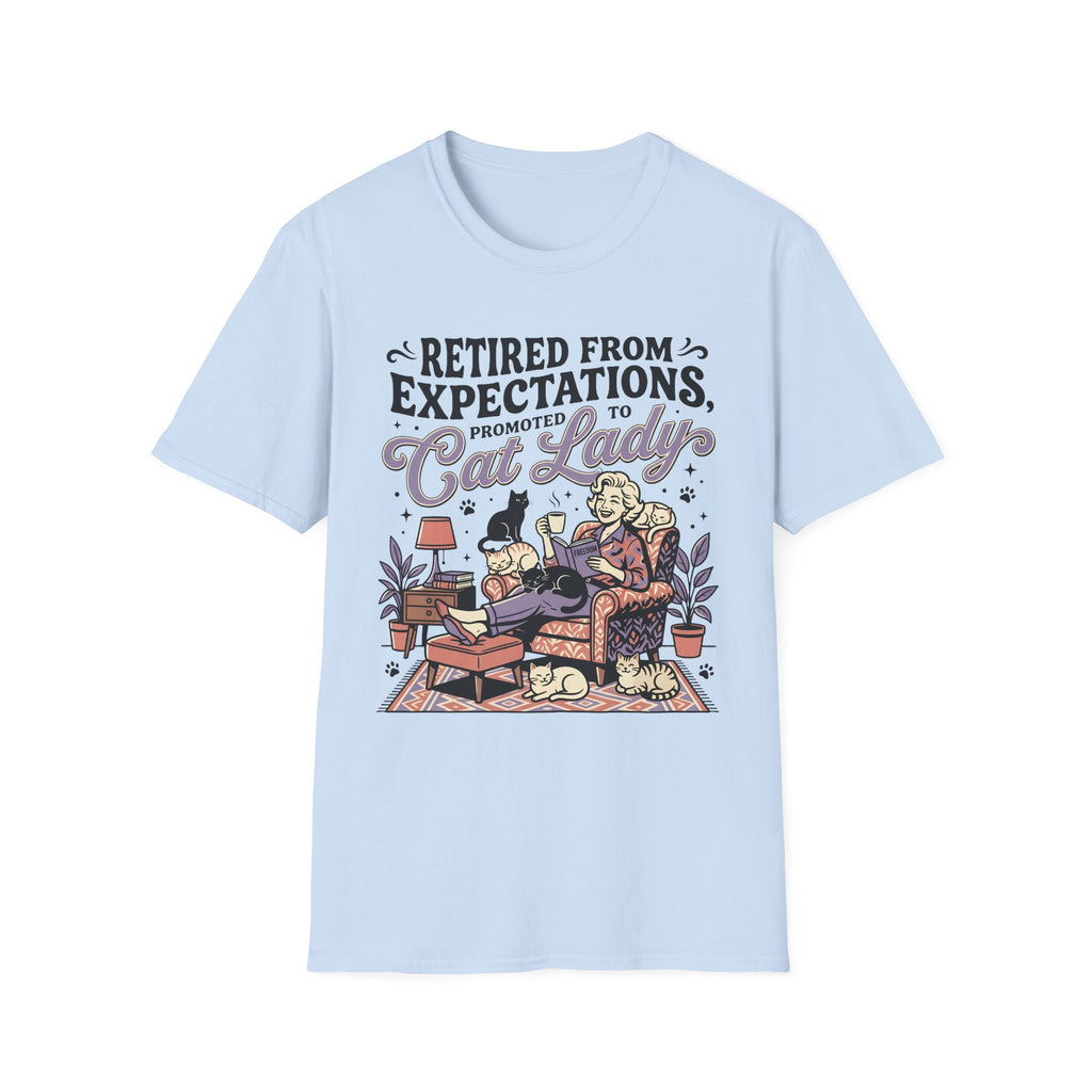 Promoted To Cat Lady T-Shirt