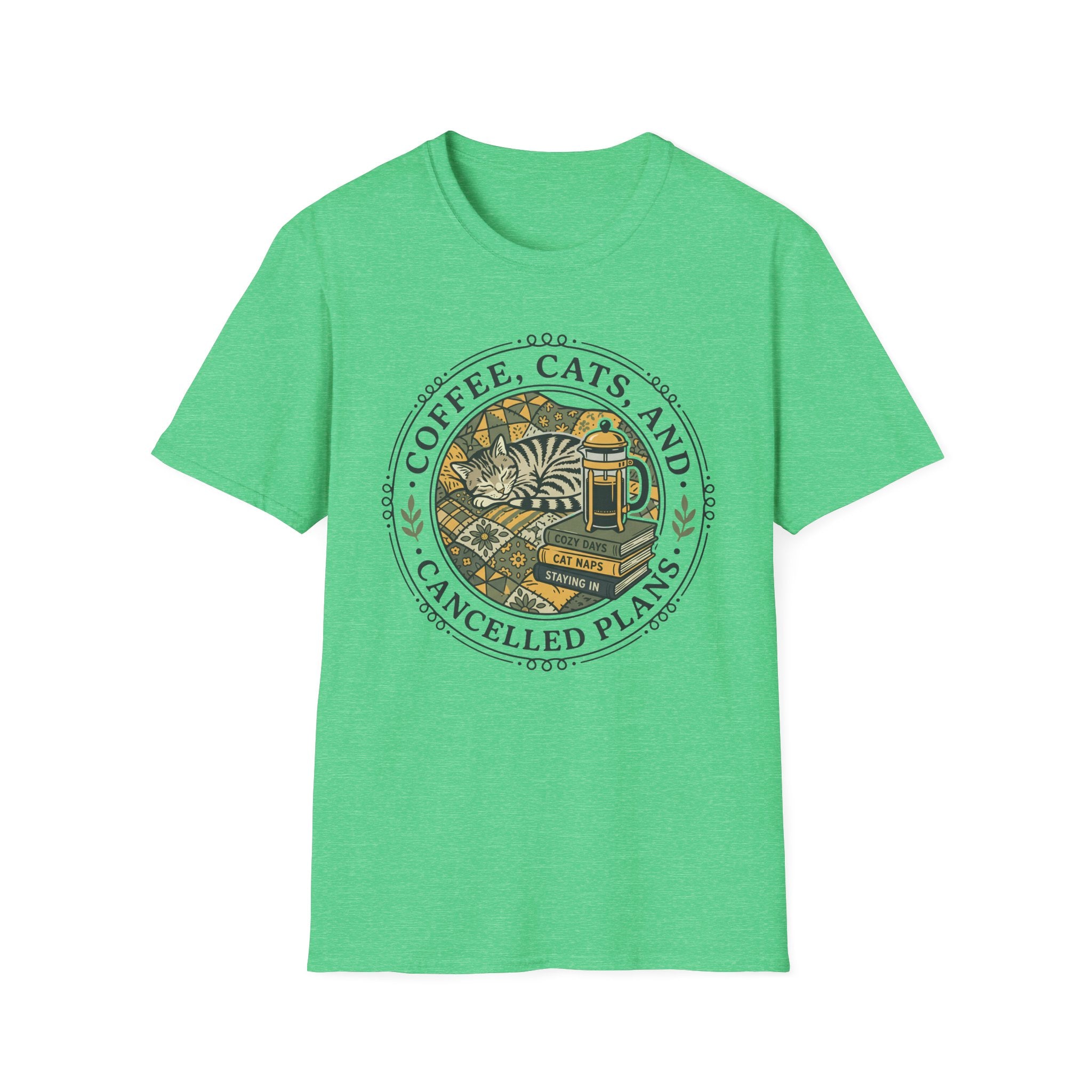 Coffee, Cats And Cancelled Plans T-Shirt
