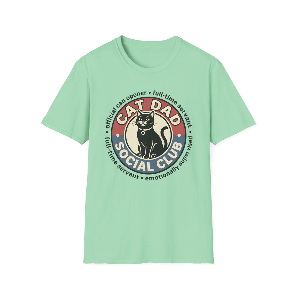 Cat Dad Social Club T-Shirt