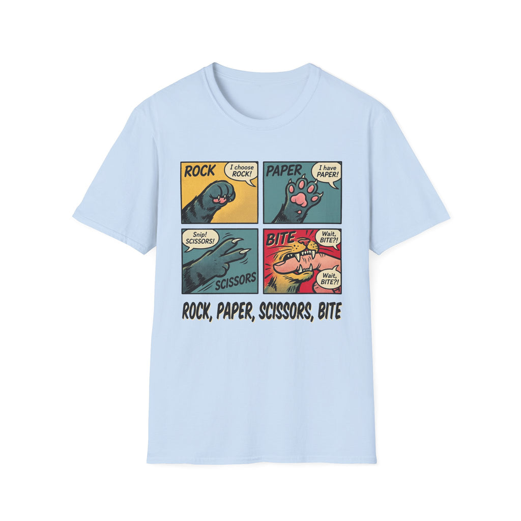 Rock Paper Scissors Bite T-Shirt
