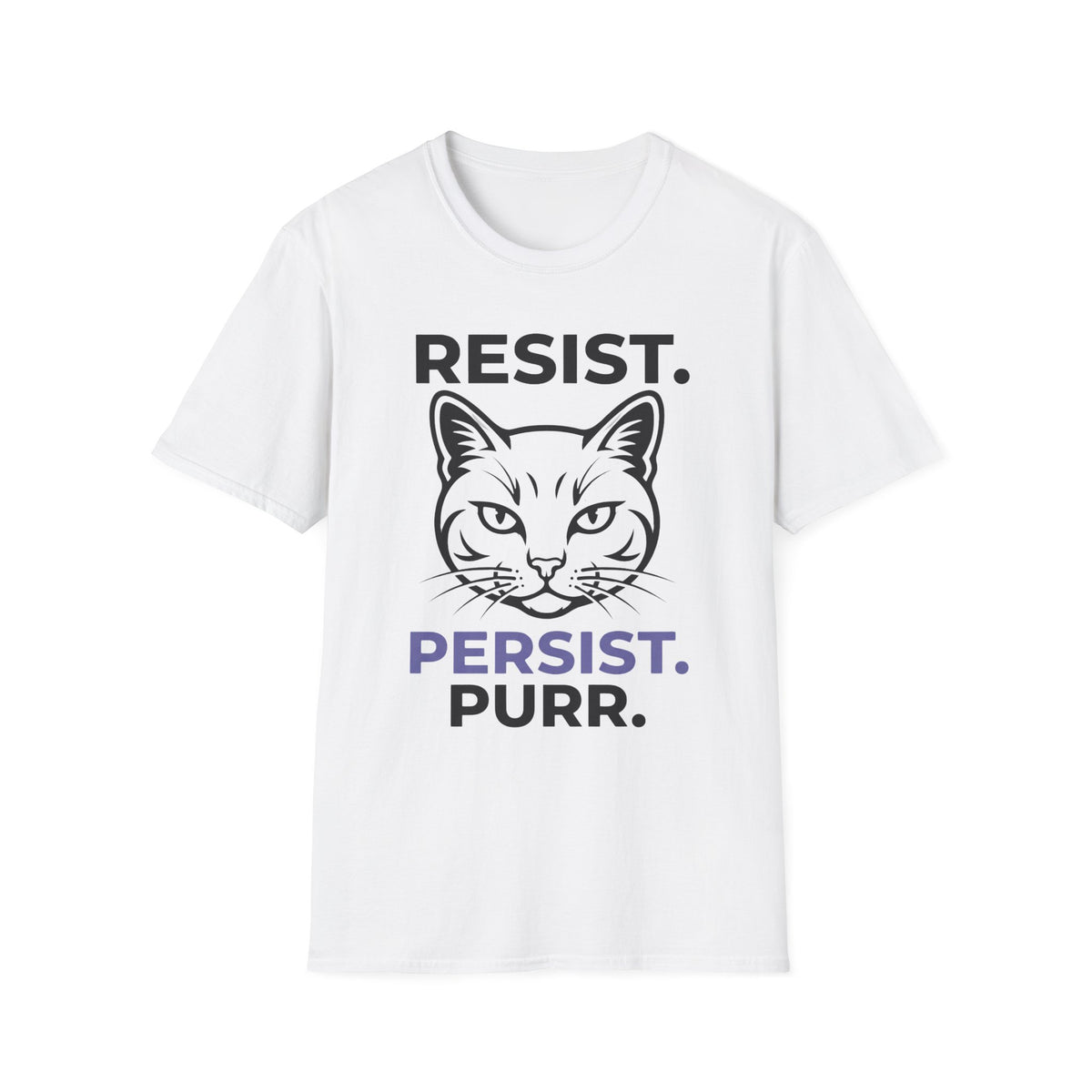 Resist. Persist. Purr. T-Shirt