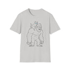 Cat Riding On Bigfoot T-Shirt