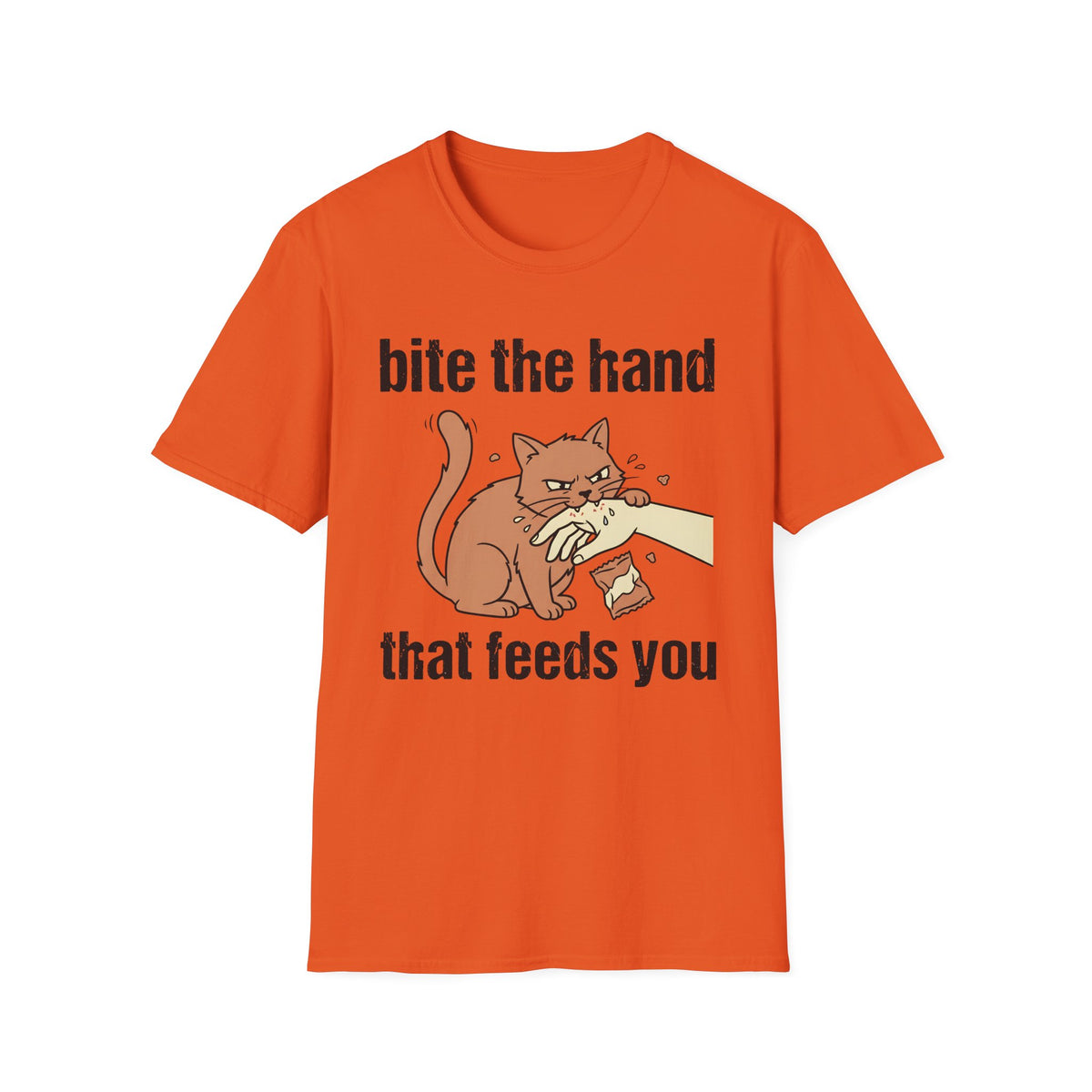 Bite The Hand That Feeds You T-Shirt
