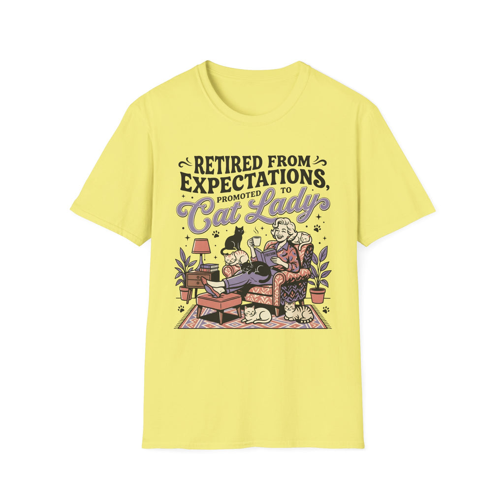 Promoted To Cat Lady T-Shirt
