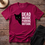 Dead Inside Purring Outside T-Shirt
