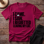 Regretted Leaving My Cat T-Shirt