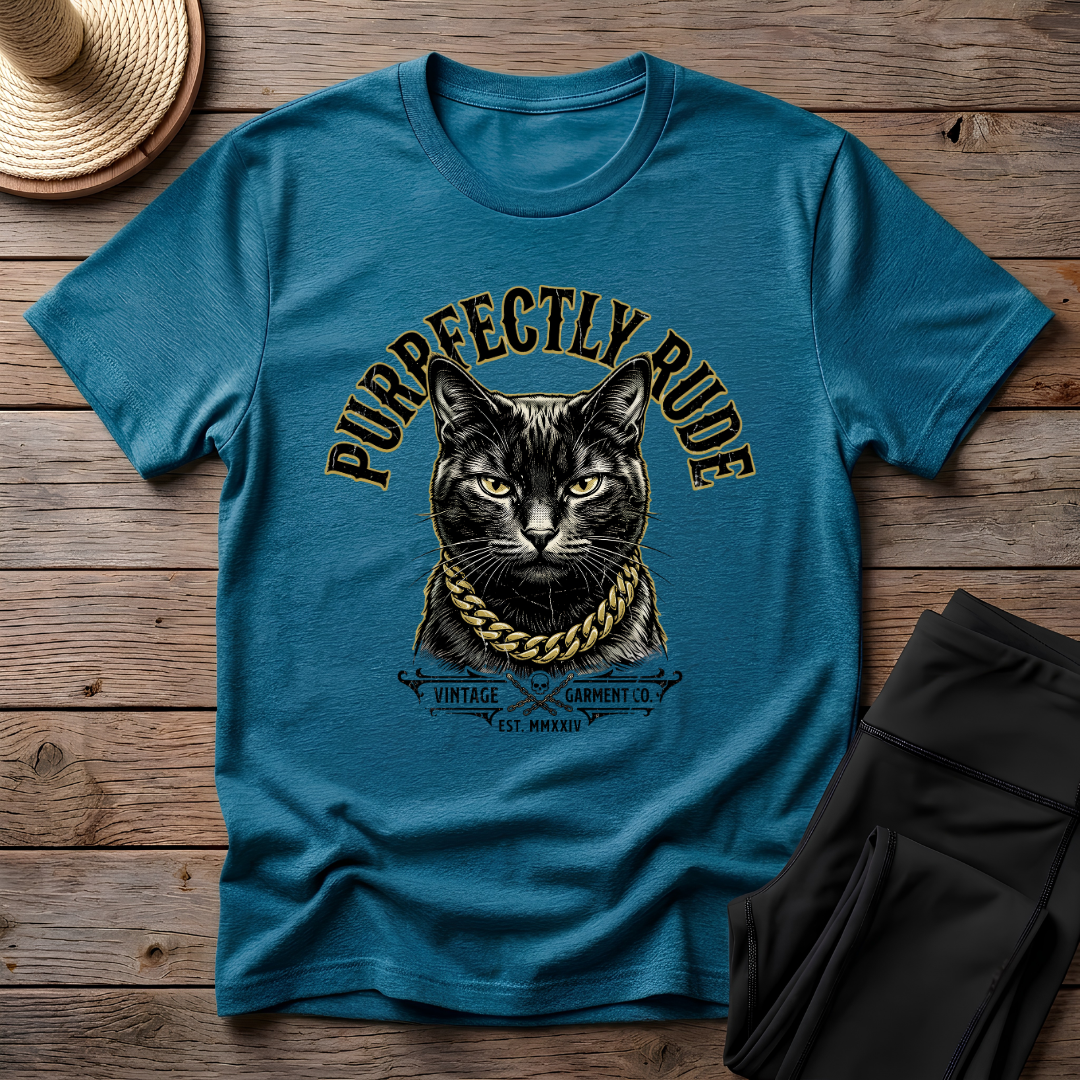Purrfectly Rude T-Shirt