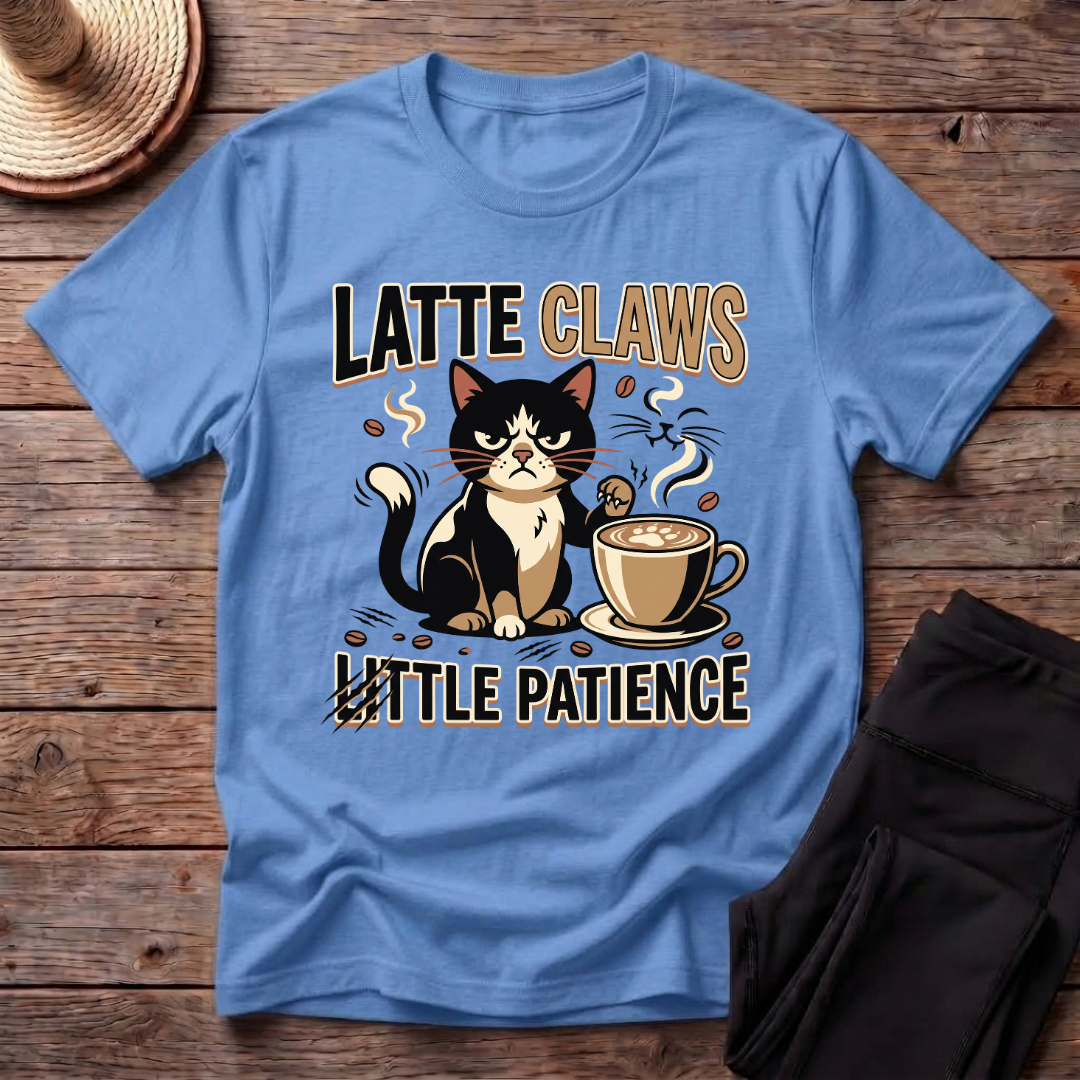 Latte Claws Little Patience T-Shirt