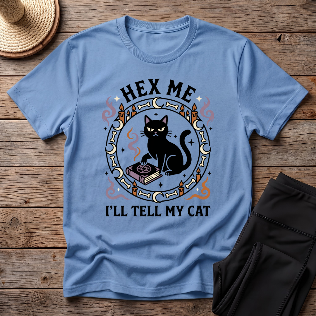 Hex Me, I'll Tell My Cat T-Shirt