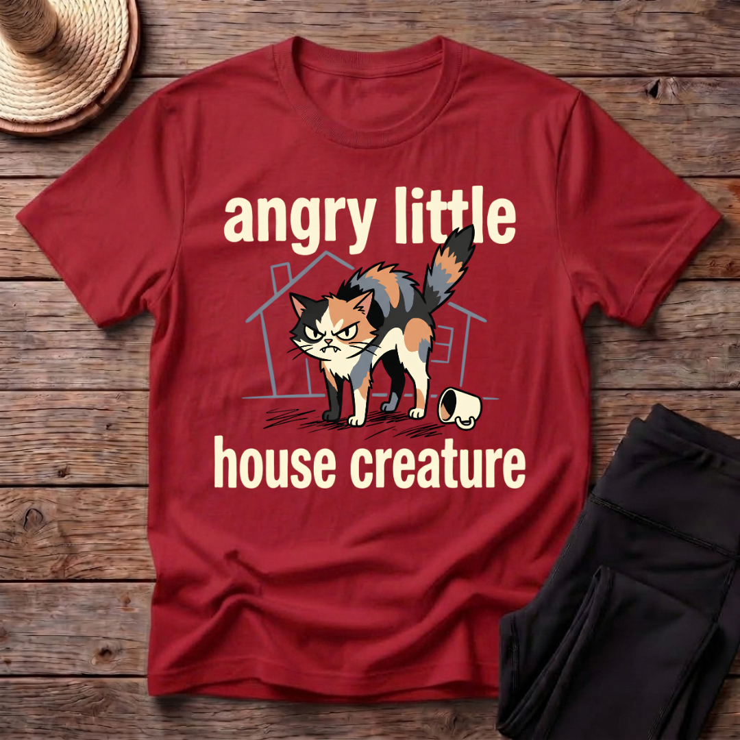 Angry Little House Creature T-Shirt