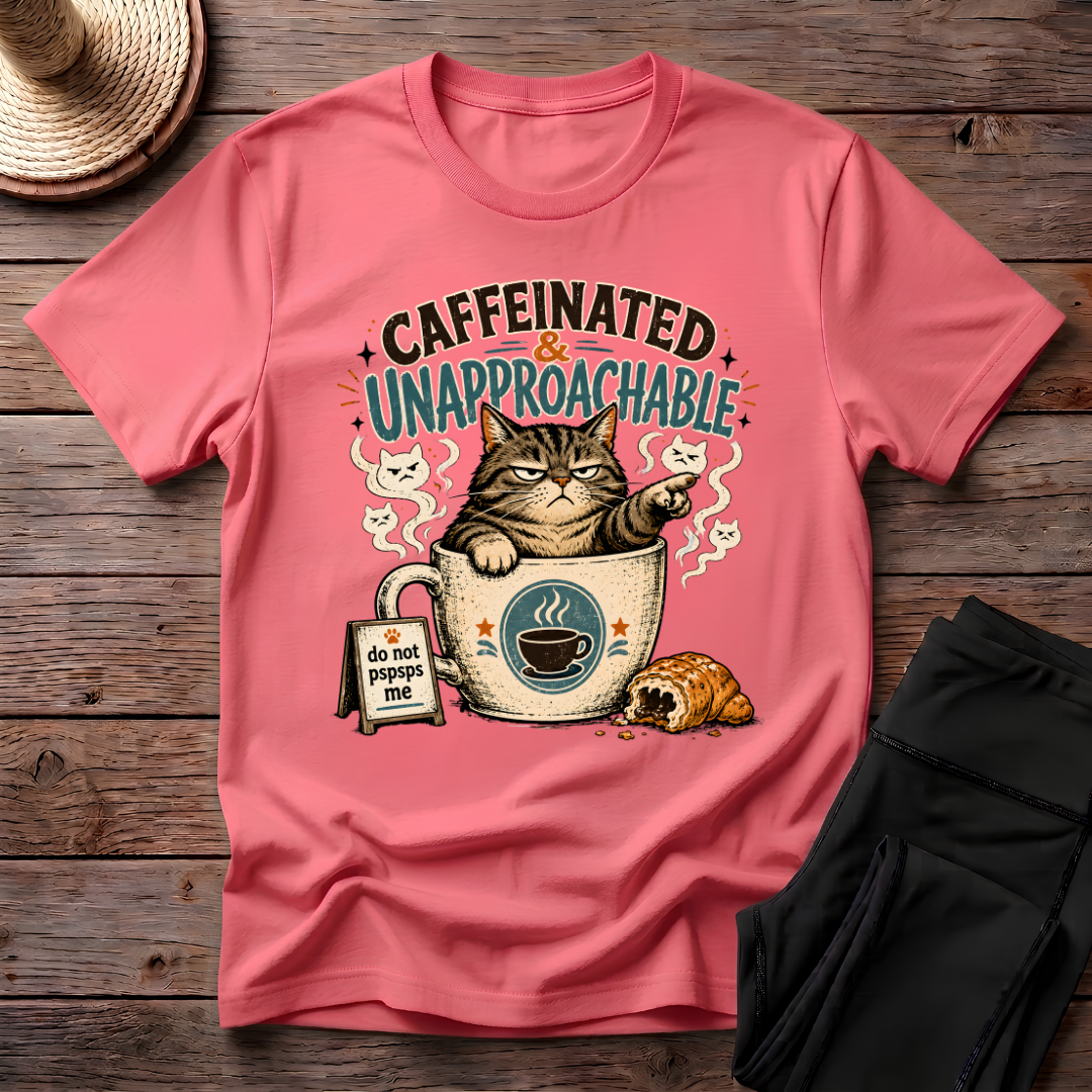 Caffeinated & Unapproachable T-Shirt