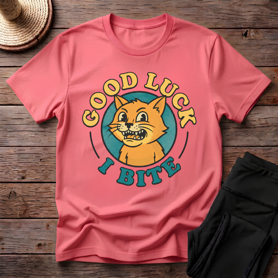 Good Luck I Bite T-Shirt