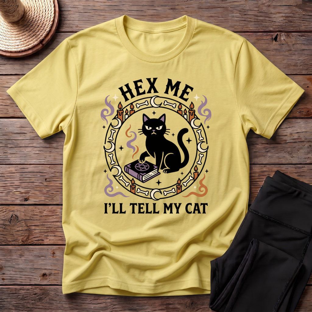 Hex Me, I'll Tell My Cat T-Shirt