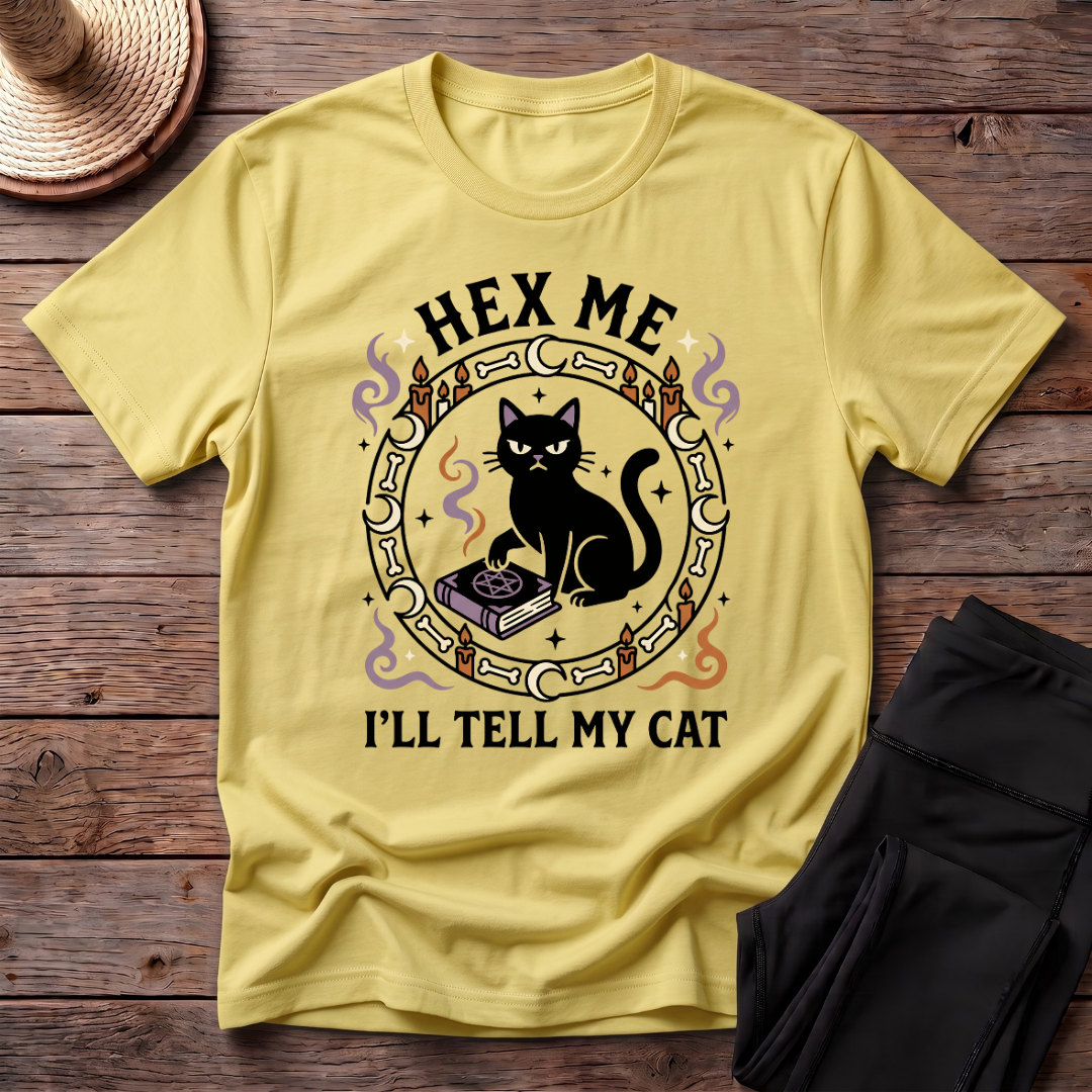 Hex Me, I'll Tell My Cat T-Shirt