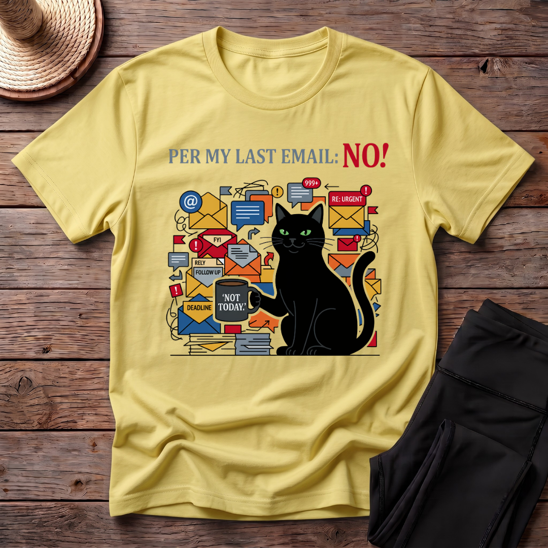 Per My Last Email_ No! T-Shirt