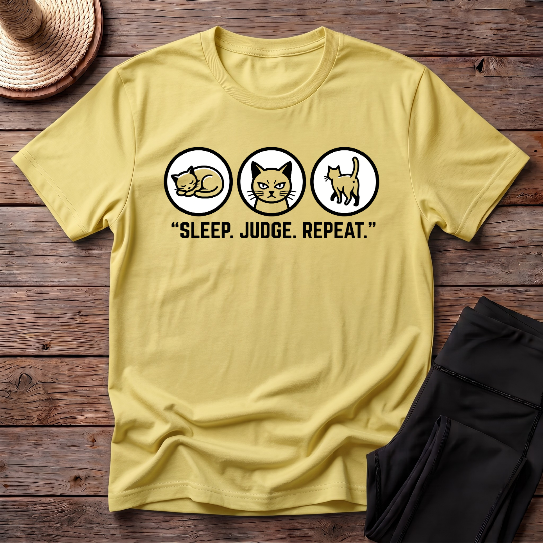 Sleep Judge Repeat T-Shirt