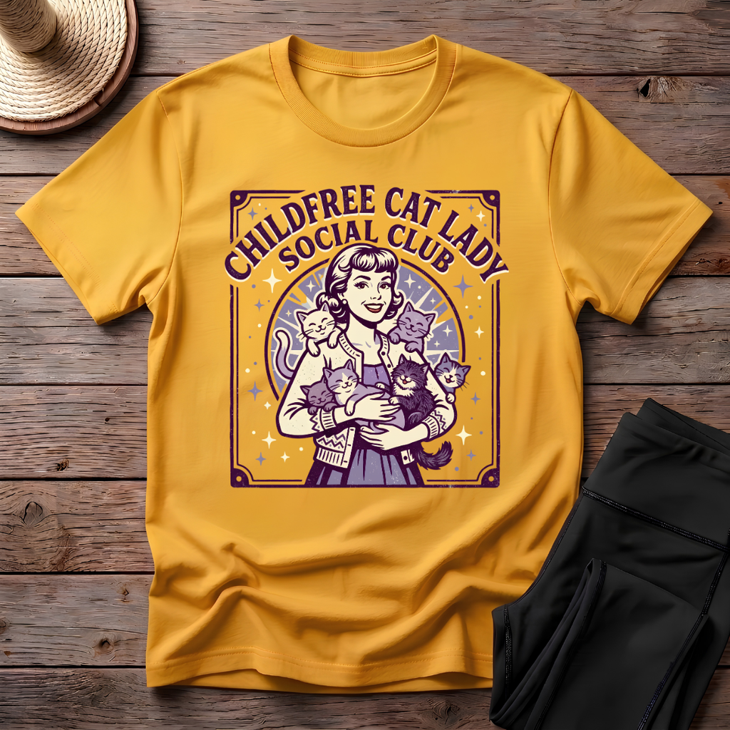 Childfree Cat Lady T-Shirt