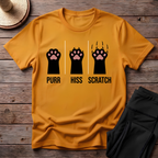 Purr Hiss Scratch T-Shirt