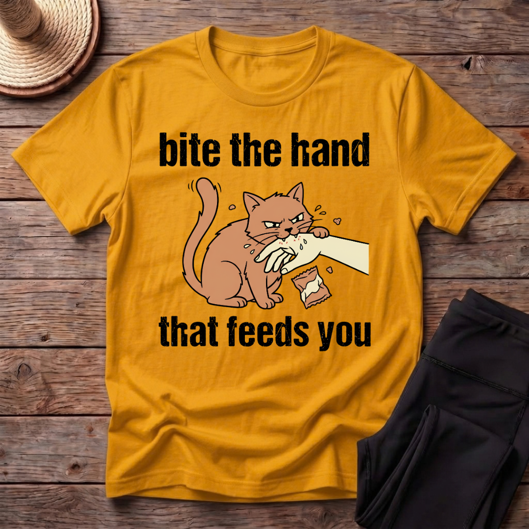 Bite The Hand That Feeds You T-Shirt