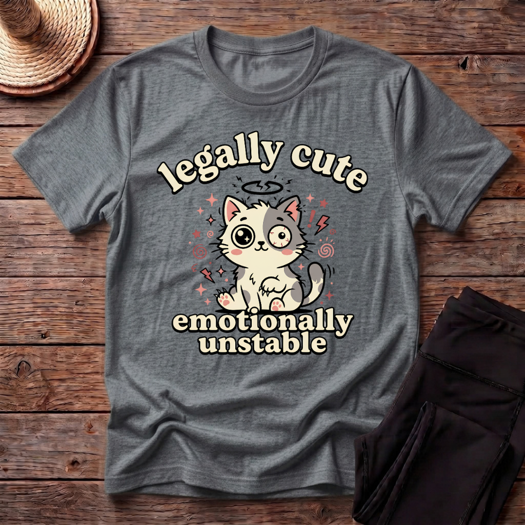 Legally Cute Emotionally Unstable T-Shirt